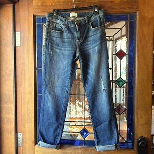 Caslon “boyfriend” blue jeans